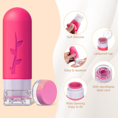 Tocelffe leak-proof flip-top caps prevent spills during transit and daily use.
