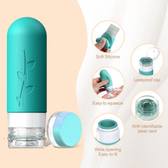 Tocelffe leak-proof lids and drip-free valve prevent spills during transit