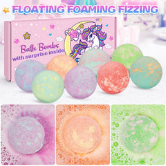 Toidgy princess bath bombs in a decorative gift box for birthdays.