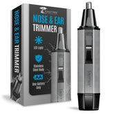 ToiletTree nose hair trimmer LED light close-up for precise grooming