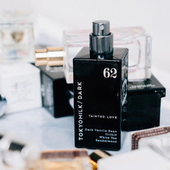 TOKYOMILK Dark Tainted Love inside color pop hints premium branding.