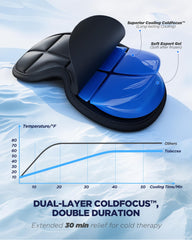 Tolaccea hot-cold therapy mask ready for cold or warm use.