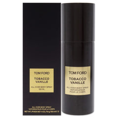 Tom Ford Tobacco Vanille spray bottle; opulent packaging for daily confidence.