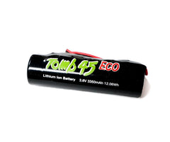 Tomb 45 battery upgrade for Wahl cordless clippers fitting neatly and boosting runtime.
