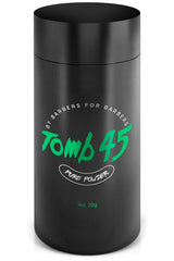 Tomb45 Pure Powder bottle showcases compact packaging for on-the-go matte styling