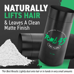 Tomb45 Pure Powder texture close-up highlighting lift and separation
