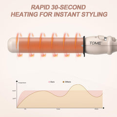 ToMe heat-protective glove included supports safer, comfortable styling.
