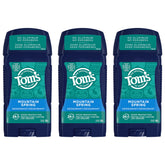 Tom's of Maine Mountain Spring 3-pack packaging for travels and daily use.