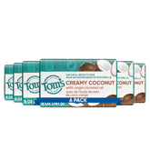 Tom's of Maine natural beauty bar soap creamy coconut packaging highlighting eco-friendly packaging