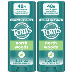 Tom's of Maine North Woods antiperspirant bottle offers all-day freshness