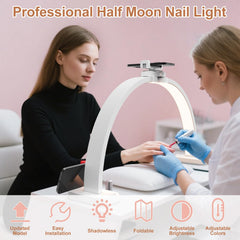TONYFUL foldable lamp frame ready for compact salon setups