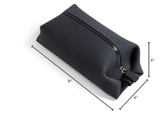 TOOLETRIES Koby Lite Dopp Kit view highlights water-resistance to minimize leaks.