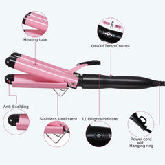TOP4EVER two-gear temperature 180-210c for customizable styling options