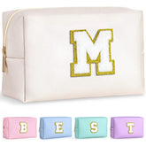 TOPEAST monogram patch close-up highlighting personalized style