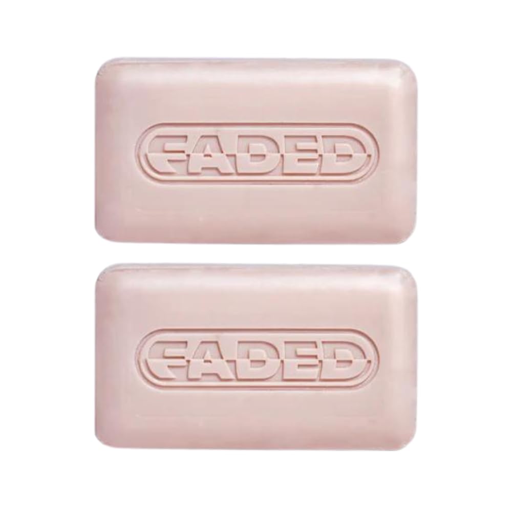 Topicals Faded cleansing bar packaging highlights fragrance-free vegan formula for sensitive skin