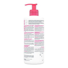 Topicrem Ultra-Moisturising Body Milk texture close-up highlights creamy non-greasy feel.
