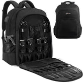 TORIBIO barber bag main compartment keeps tools organized for quick access