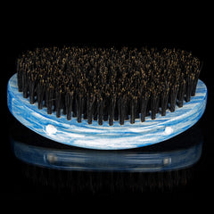 Torino Pro Medium Wave Brush 19 bristle detail highlights boar bristles for consistent texture