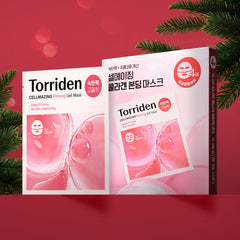 Torriden CELLMAZING 5D collagen complex visual showing multi-size collagen benefits.