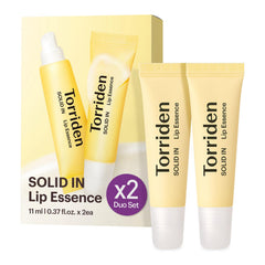 Torriden SOLID In Ceramide Lip Essence en bote, hidratación suave para labios secos.