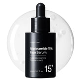 TOSOWOONG Niacinamide 15% serum bottle close-up for pore refinement