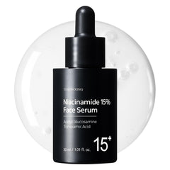 TOSOWOONG Niacinamide 15% serum bottle close-up for pore refinement