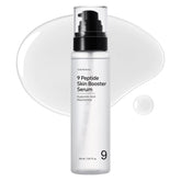 TOSOWOONG 9 Peptide Serum bottle close-up showing glow and elasticity potential