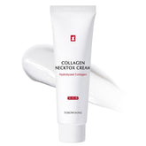 TOSOWOONG Collagen Necktox Cream tube closeup for firming neck skin