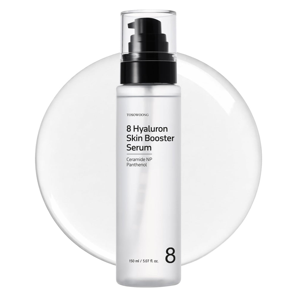 TOSOWOONG front bottle showing clean packaging and hydration benefit