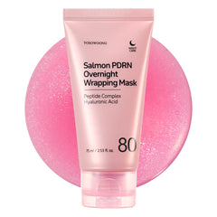 TOSOWOONG front packaging showing salmon DNA mask for visibly firmer skin