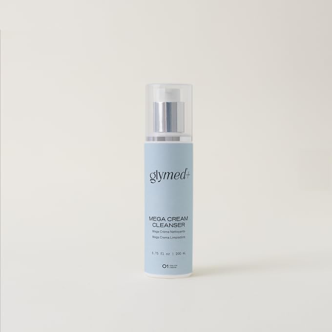 Toton Sary Glymed Plus Mega Cream Cleanser bottle for gentle makeup removal and skin prep.