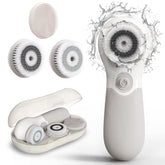 TouchBeauty face scrubber soft-fiber brush for gentle daily cleansing