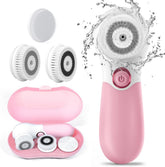 TouchBeauty Spin Brush Face Cleanser package shown as travel-friendly cleansing kit.