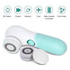 TouchBeauty two-speed control demonstrates options for gentle cleansing or deep cleaning routines.