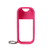 Touchland Hibiscus Pink Case closeup shows soft-touch silicone protection.