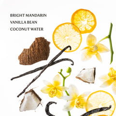 Touchland Vanilla Velvet body-hair mist spray delivering a long-lasting vanilla fragrance.