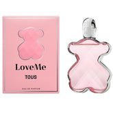 TOUS LoveMe EDP bottle close-up with elegant facets for daily luxury.