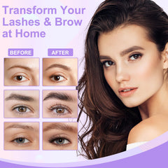 Tovokit lash lift kit lifted-lashes results display dramatic, curled lashes.