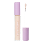 Tower 28 Beauty Swipe Serum Concealer packaging shows a compact, travel-friendly tube for on-the-go coverage.