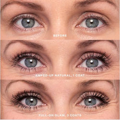 Tower 28 MakeWaves lash volume without clumps visible on lashes