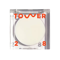 Tower 28 SuperDew balm packaging close-up for easy touch-up glow.