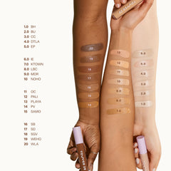 Tower 28 Beauty Swipe Serum Concealer under-eye application for brightened hydrated look