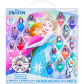 Townley Girl Disney Frozen polish bottles in diamond shapes for easy, playful nail art.