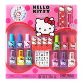 Townley Girl Hello Kitty neon blue nail polish bottle for playful dress-up manicures