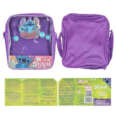Townley Girl Lilo & Stitch bag open showing contents and colors