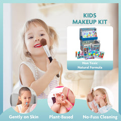 Townley Girl Moana nail polish pink shimmer for playful pretend spa moments