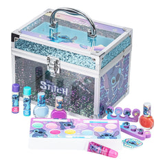 Townley Girl Stitch Train Case nail polishes with bubble gum scent for playful manicures