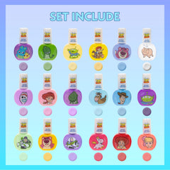 Townley Girl Toy Story Buzz bottle for bright, quick-dry color