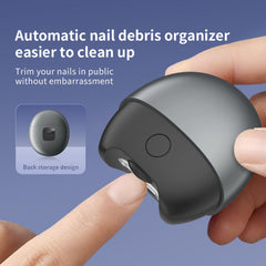 Toxicologist nail clipper with LED light enables precise grooming in low light