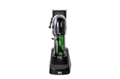 TPOB clipper 6800 rpm motor close-up emphasizing fast cutting and cooler performance.